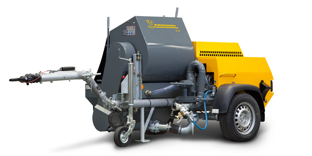 Piston Pumps for Mortar