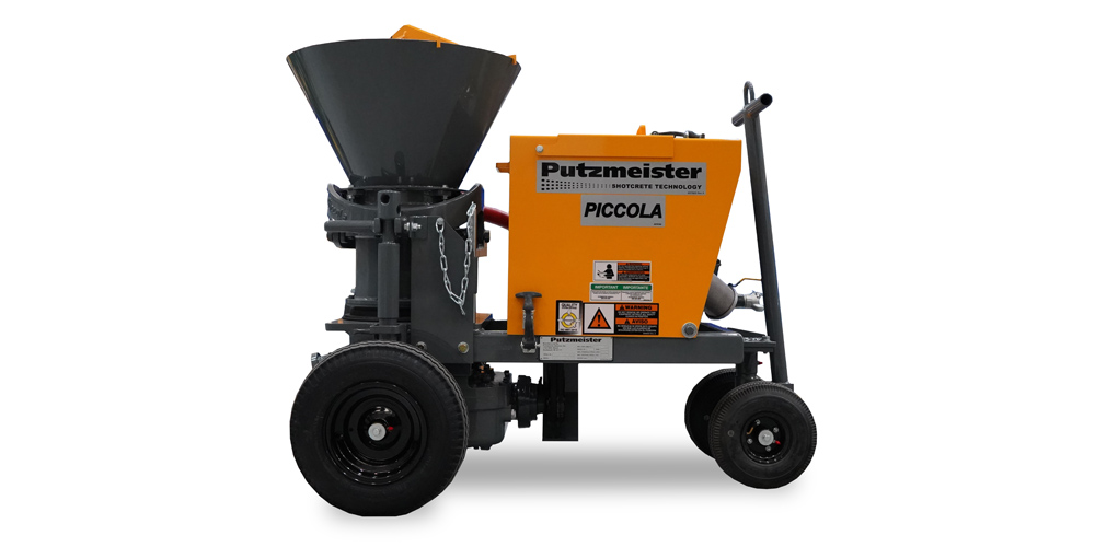 Gunning Machines dry-concrete spraying